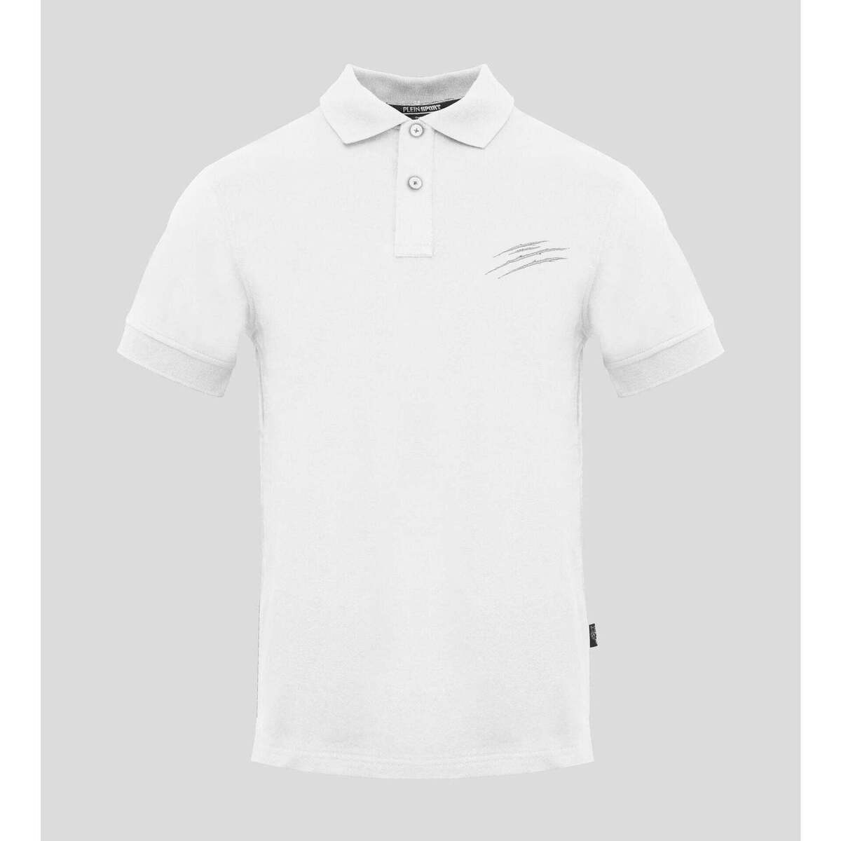 Vêtements Homme T-shirts & Polos Philipp Plein Sport Polo Blanc