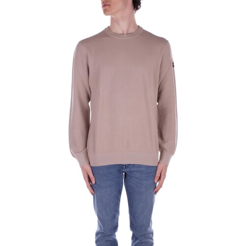 Vêtements Homme Chemises manches longues Rose is in the air 22411504 Beige