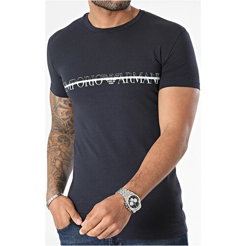 Vêtements Homme T-shirts manches courtes Emporio Armani 111035 4R729 Bleu