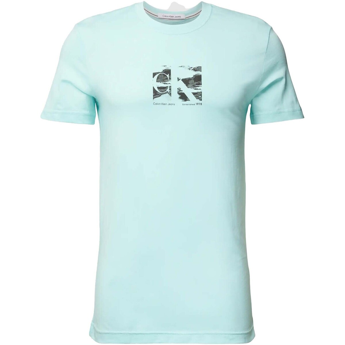 Vêtements Homme T-shirts & Polos Ck Jeans Small Box Logo Tee Bleu