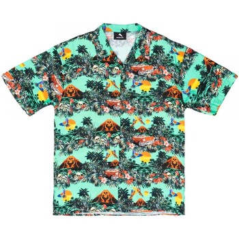 Vêtements Homme T-shirts & Polos Mauna Kea Chemise de bowling avec crne dHawa Vert