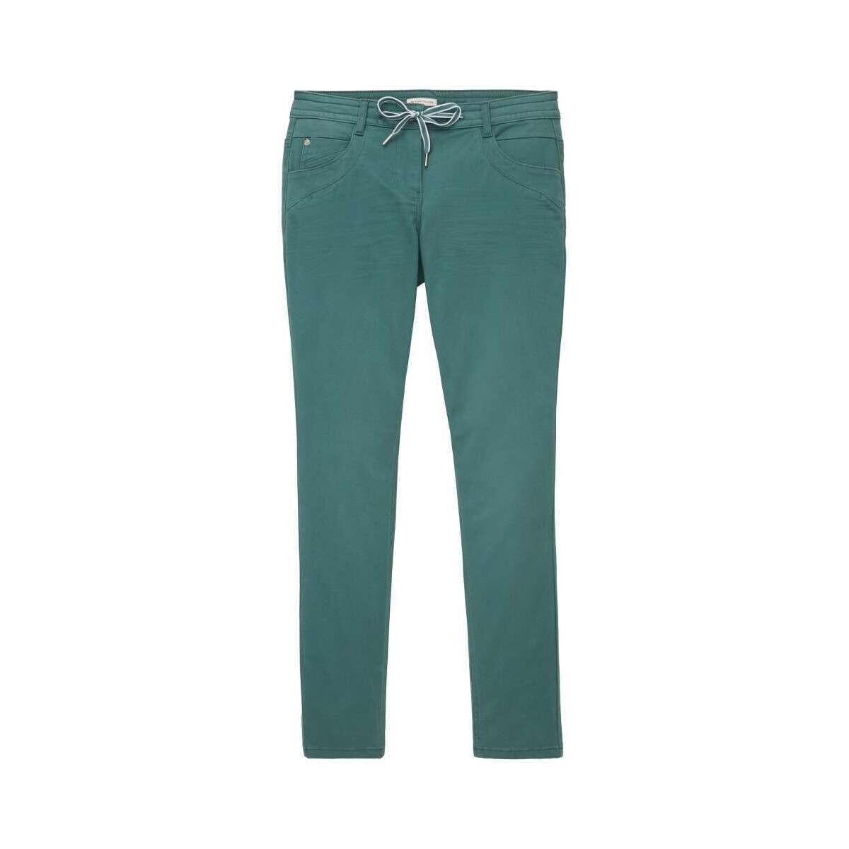 Vêtements Femme Pantalons 5 poches Tom Tailor 162796VTPE24 Vert