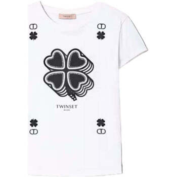 Vêtements Femme T-shirts & Polos Twin Set  Blanc