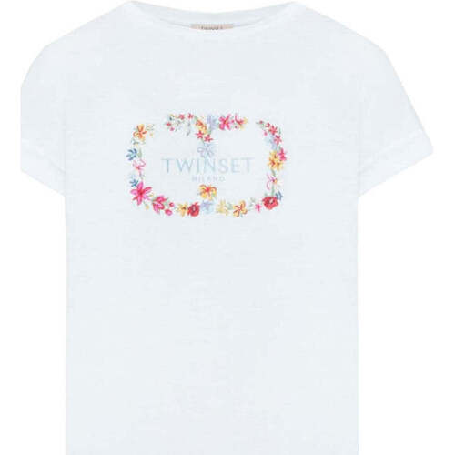 Vêtements Femme Michael Kors Dotted Print Short-sleeve Shirt Twin Set  Blanc