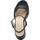 Chaussures Femme Sandales et Nu-pieds Wonders D-8841-P Iseo Noir