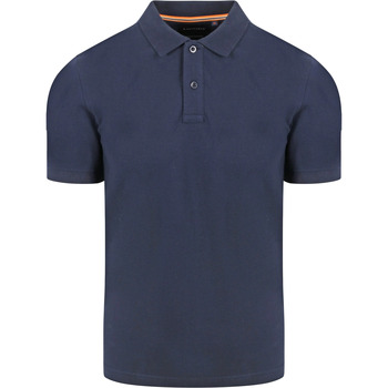 Vêtements Homme Graphic Two Petrol T-shirt Suitable Polo Cas Marine Bleu