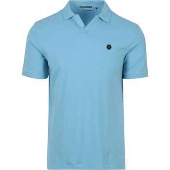Vêtements Homme T-shirts & Polos No Excess Basehit Garment Dyed Mens T-Shirt Bleu