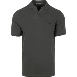 Vêtements Homme T-shirts & Polos No Excess Poloshirt Riva Solid Anthracite Gris