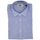 Vêtements Homme Chemises manches longues Bd Baggies Chemise Bradford Linen Stripes Homme White/Blue Bleu