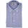 Vêtements Homme Chemises manches longues Bd Baggies Chemise Bradford Cotton Stripes Homme White/Blue Bleu