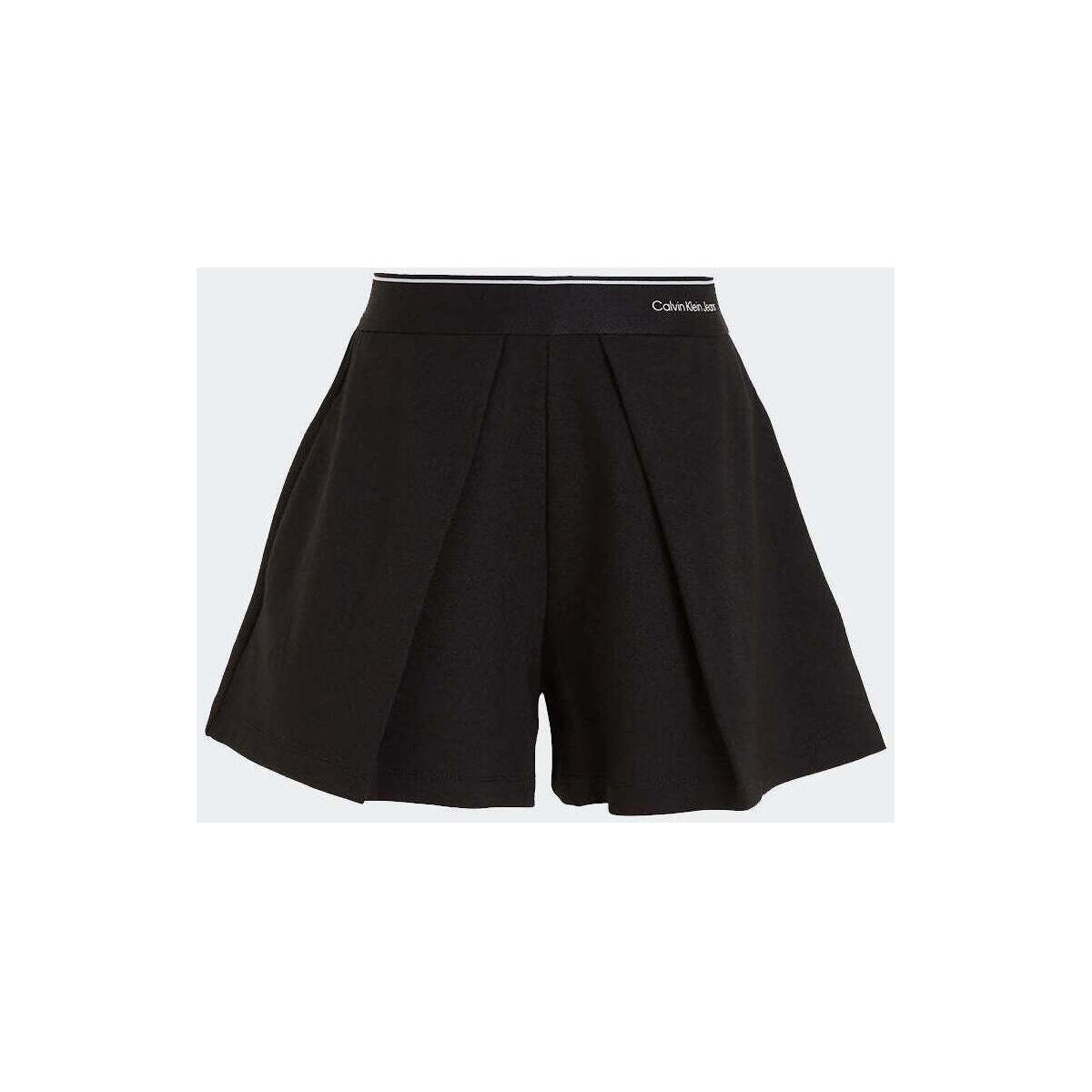 Vêtements Enfant Shorts / Bermudas Calvin Klein Jeans  Noir