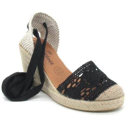 Chaussures Femme Sandales et Nu-pieds Mediterranea  Noir