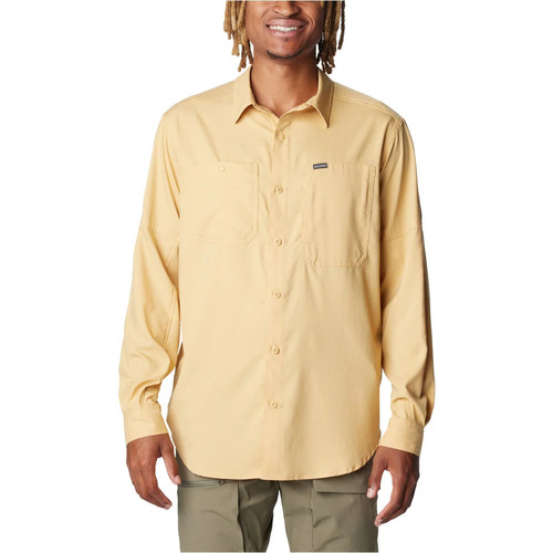 Vêtements Homme Chemises manches longues Columbia Silver Ridge Utility Lite Long Sleeve Marron