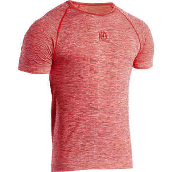 t-shirt sport hg  hg-flow short sleeved jaspe t-shirt 