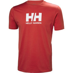 Vêtements Homme Polos manches courtes Helly Hansen HH LOGO T-SHIRT Rouge