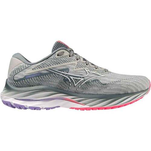 Chaussures Femme mizuno wave exceed sl2 ac mens tennis trainers shoes in white Mizuno WAVE RIDER 27 (W) Gris