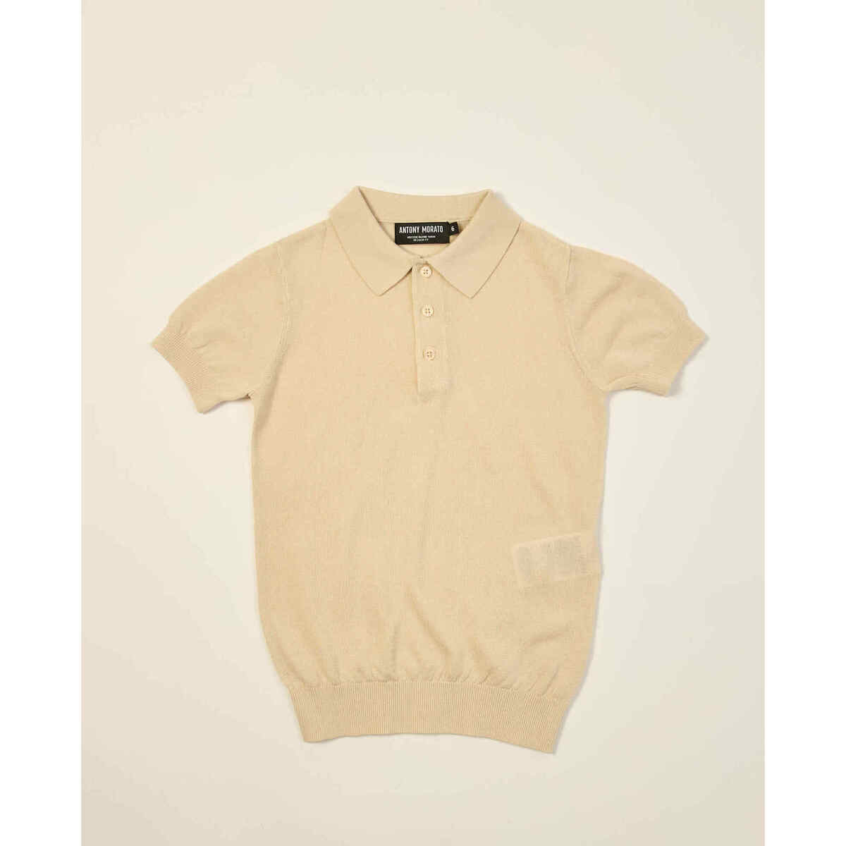 Vêtements Garçon T-shirts & Polos Antony Morato Polo enfant  avec boutons Beige