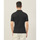 Vêtements Homme T-shirts & Polos Yes Zee Polo homme  en coton avec boutons Noir