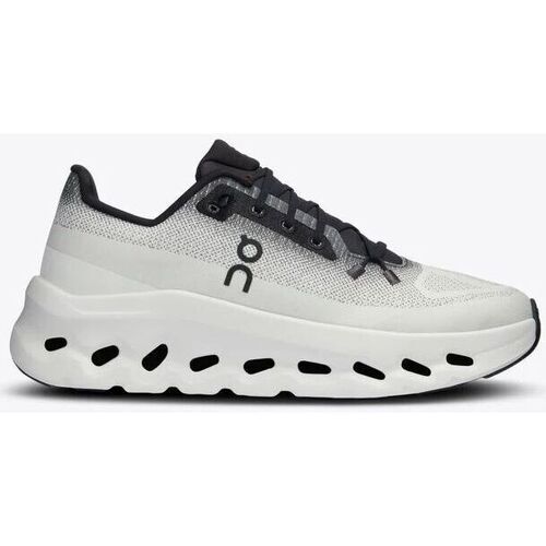 Chaussures Femme Baskets mode On shoe-care Running CLOUDTILT - 3WE10101430-BLACK IVORY Blanc