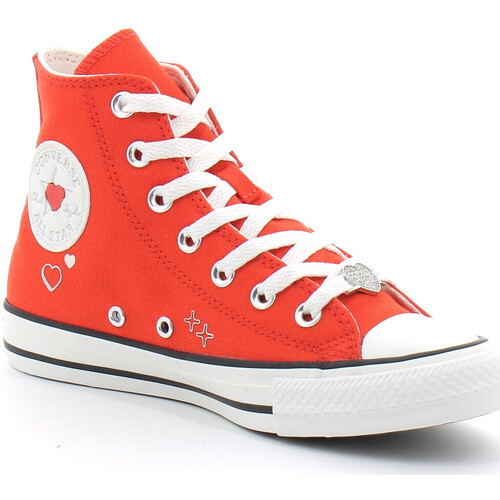 Chaussures Femme Baskets mode Converse Chuck Taylor All Star Y2K Heart Rouge