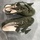 Chaussures Femme Sandales et Nu-pieds Betty London Sandales à lacets Kaki