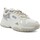 Chaussures Femme Multisport Colmar Sneaker Donna White Warm Gray Silver TESS STARLIGHT Blanc