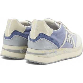 Premiata Sneaker Donna Blue Beige CONNY-6672 Bleu