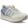 Chaussures Femme Bottes Premiata Sneaker Donna Blue Beige CONNY-6672 Bleu