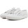 Chaussures Femme Bottes Superga 2750 Macrame Sneaker Donna White S81219W Blanc