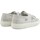 Chaussures Femme Bottes Superga 2750 Macrame Sneaker Donna Grey Silver Avorio S81219W Gris