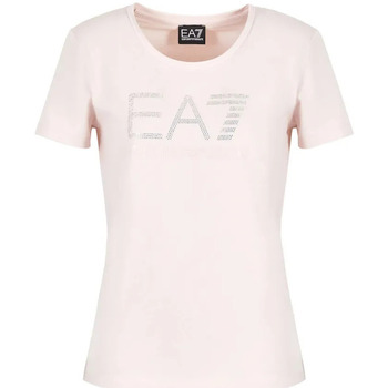 Ea7 Emporio Armani T-shirt EA7 3DTT21 TJFKZ Donna Rose