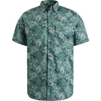 Vêtements Homme Chemises manches longues Vanguard Chemise Short Sleeve impression Vert Vert