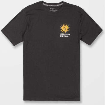 Vêtements Homme T-shirts manches courtes Volcom Camiseta  Farm To Yarn Rayz - Vintage Black Noir