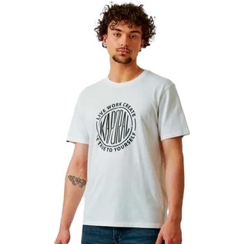 Vêtements Homme T-shirts manches courtes Kaporal Bouns Blanc