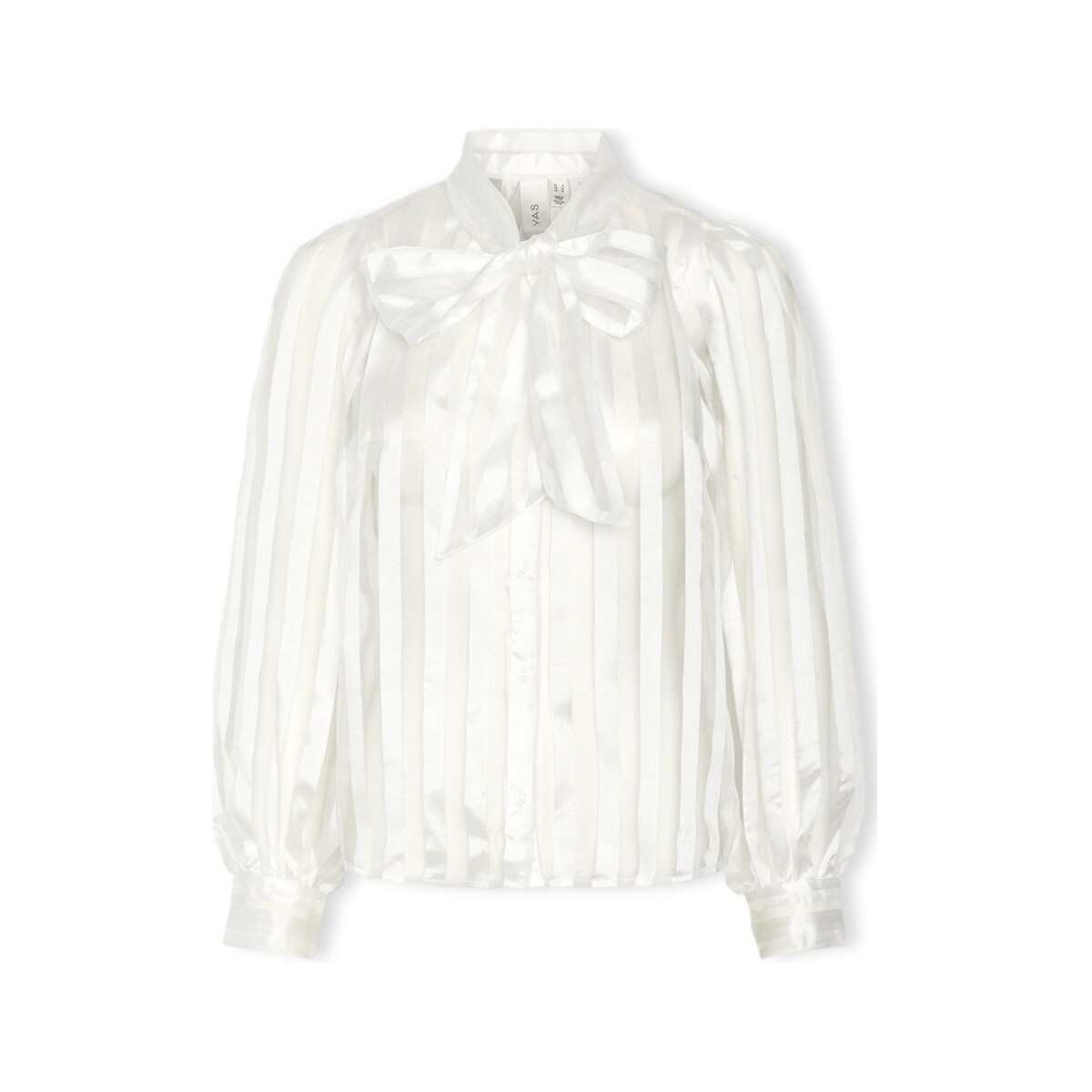 Vêtements Femme Tops / Blouses Y.a.s YAS Jose Shirt L/S - Star White Blanc