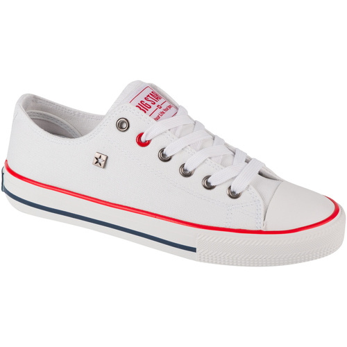 Chaussures Femme Baskets basses Big Star Shoes Jacobs Blanc