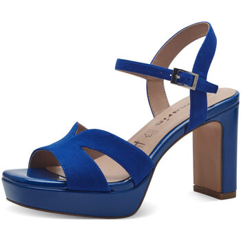 Chaussures Femme Sandales et Nu-pieds Tamaris Sandale Talon Bleu Vif Bleu