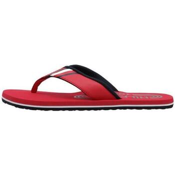 Chaussures Homme Tongs Tommy Hilfiger HILFIGER RWB PADDED BEACH SANDAL Rouge