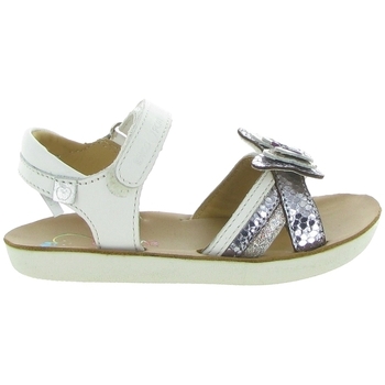 Chaussures Fille Sandales et Nu-pieds Shoo Pom GOA FLY Blanc