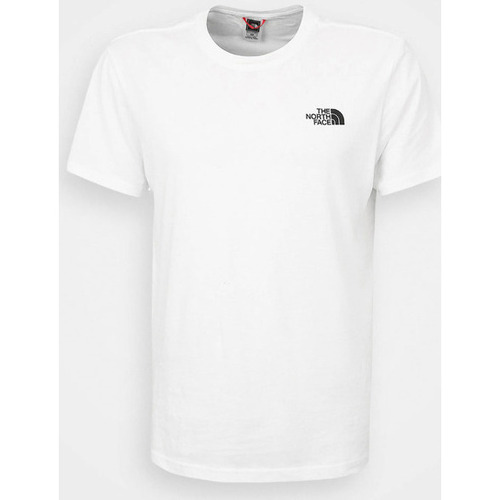 Vêtements Homme T-shirts & Polos The North Face T-SHIRT  Homme Simple Dome Blanc Noir