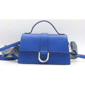 Sacs Femme Cabas / Sacs shopping Emporio Armani E Sac porté main/Bandoulière  format F3657 Bleu Bic Bleu