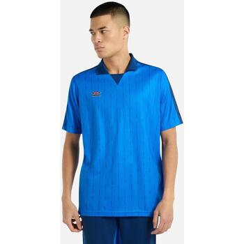 Vêtements Homme T-shirts manches longues Umbro UO2126 Bleu