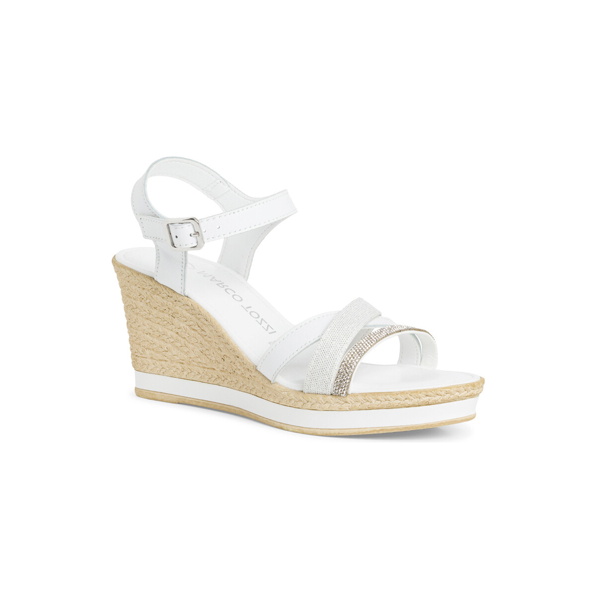 Chaussures Femme Sandales et Nu-pieds Marco Tozzi 28013-42 Blanc
