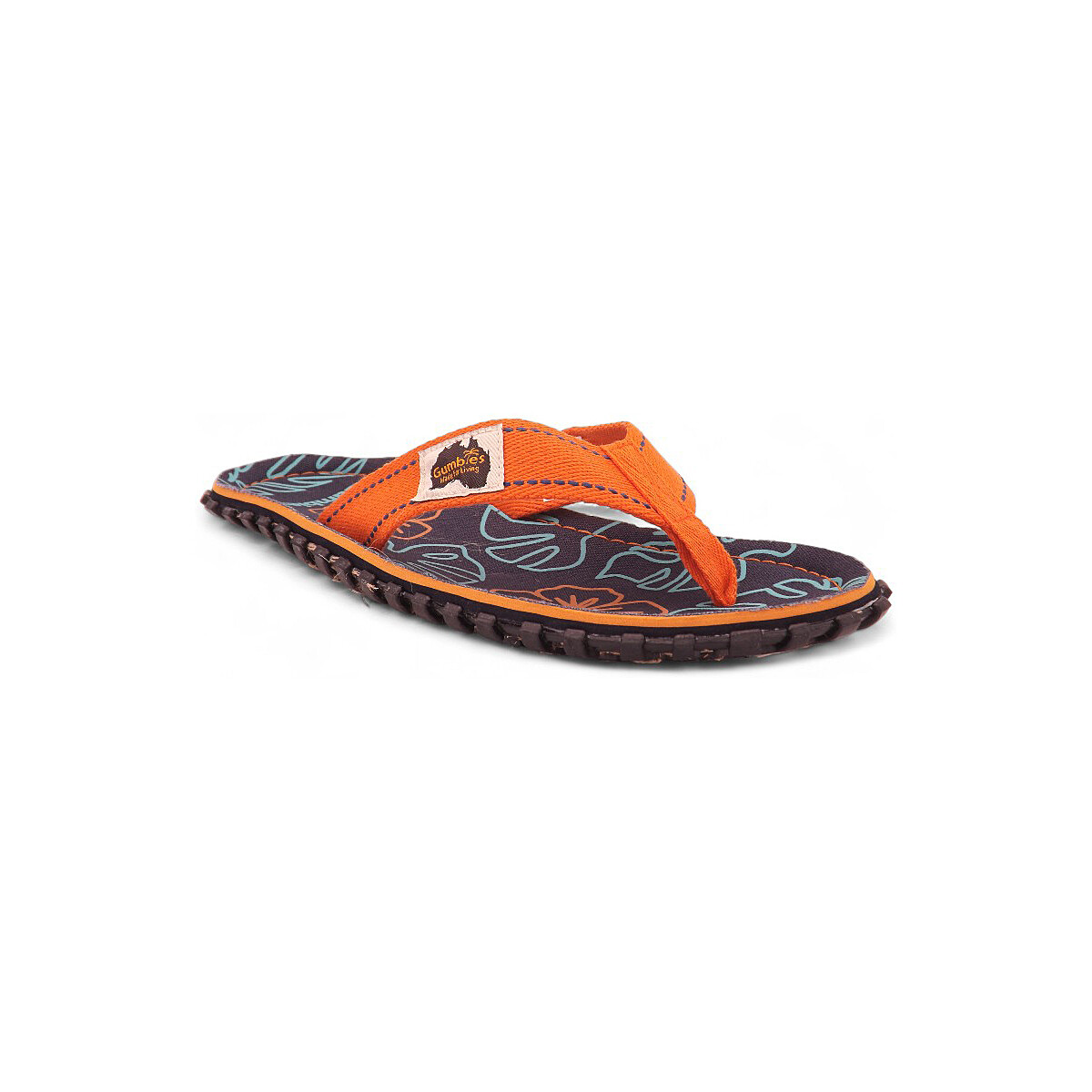 Chaussures Homme Sandales et Nu-pieds Gumbies Islander Hibiscus Orange