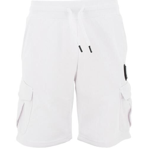 Vêtements Homme Shorts / Bermudas Helvetica Short a poche Blanc