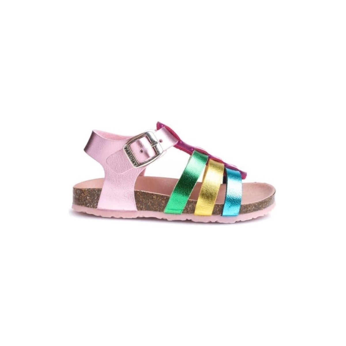 Chaussures Enfant Sandales et Nu-pieds Pablosky Laminado Kids Sandals 428870 Y - Laminado Rosa Multicolore