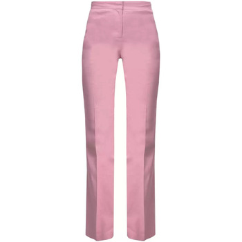 Vêtements Femme Pantalons Pinko Pantalon en lin rose rose rose Rose