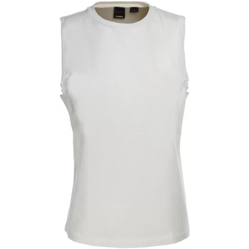Vêtements Femme Quentin 100535 A1r7-z99 Pinko T-shirt sans manches blanc Blanc