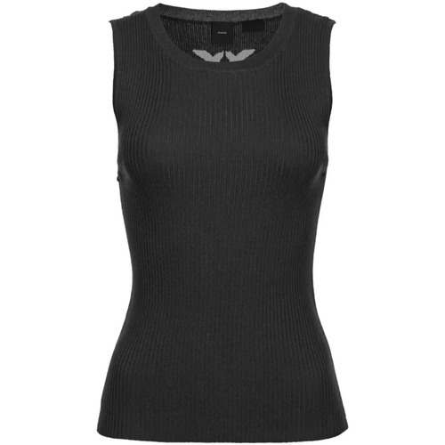 Vêtements Femme Débardeurs / T-shirts sans manche Pinko haut noir Agrimonio Noir
