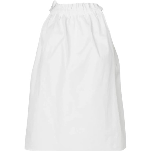 Vêtements Femme Débardeurs / T-shirts sans manche Pinko Haut blanc élégant Blanc
